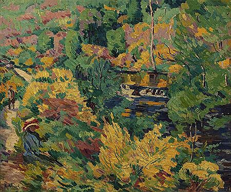 Bords de rivière à l'automne