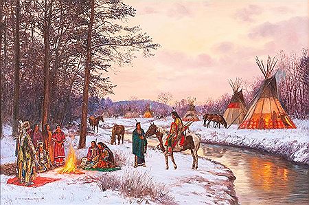 "Evening Song, Blackfeet"