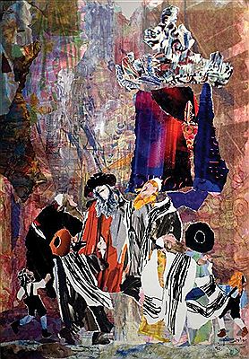 Hassidim, 1990 by Judith Yellin - Auction record, sale price, and art valuation. Compare with similar artists and explore comparable artworks.