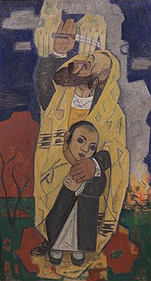 Abraham stopped by the hand of God