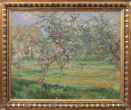 Pommiers en fleurs