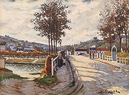 Landscape with Bridge.