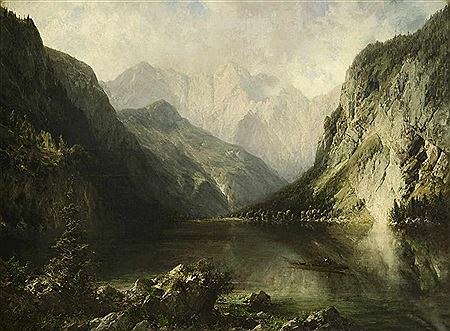 Trip on the Upper Lake by Julius Lange - Auction record, sale price, and art valuation. Compare with similar artists and explore comparable artworks.