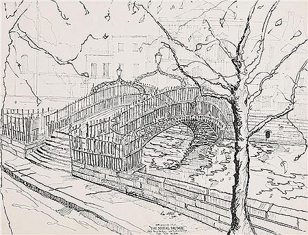Halfpenny Bridge, Dublin (1985)