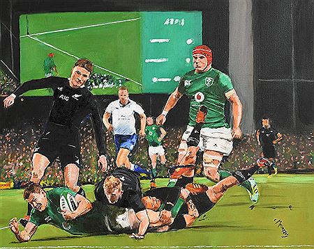 Ireland's Defeat of New Zealand 16-9
