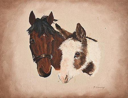 Best Pals by Margaret Kennedy - Auction record, sale price, and art valuation. Compare with similar artists and explore comparable artworks.