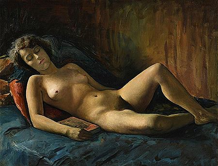 Female Nude Reclining