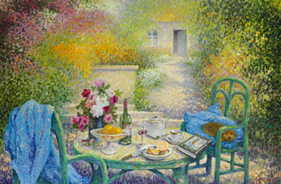"Lunchtime in the Garden"