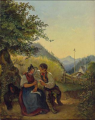 Sample artwork by Franz Zeilner (1820 - 1875), known for painting - View similar artists and auction records
