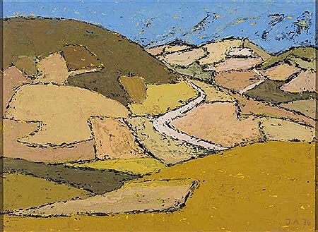 "Felder bei Urbino"