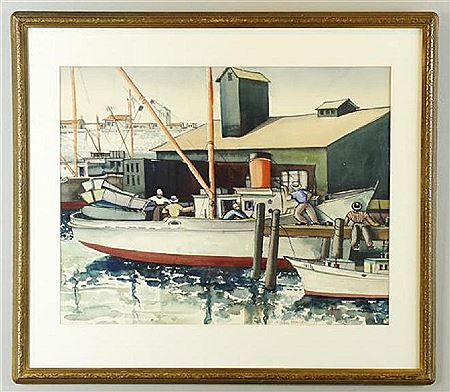 Harbor with Boats