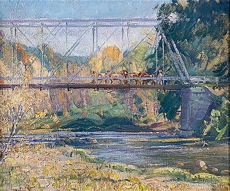 Return to the Stables, Gates Mills, Ohio, c. 1925-30