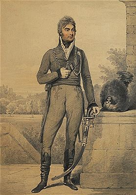 Colonel Coote Manningham of the Rifle Brigade, 1808 [and] Lieutenant Colonel Boyd Manningham of the 81st Foot A pair