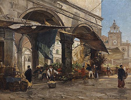 Fruit marker in Venice