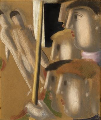 "Speerwerfer und Läufer"