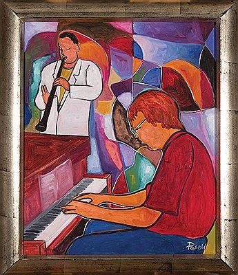 "Jimmy on Keys", "Saxophone Solo", "The Jazz Trio: Clarinet, Trumpet, and Saxophone Players", "Horns and Clarinet", "Bass Sax and Clarinet" and "Clarinet Solo" (6) by Marvin Posey - Auction record, sale price, and art valuation. Compare with similar artists and explore comparable artworks.
