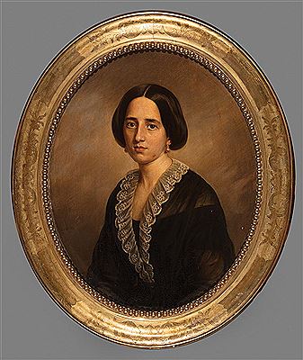 "Marguerite Azoline Landreaux Amans (1805-1878), Wife of the Artist" by Jacques Amans - Auction record, sale price, and art valuation. Compare with similar artists and explore comparable artworks.
