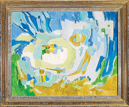 "Shell and Rockweed", 1969 by Adele Marion Gawin Lemm - Auction record, sale price, and art valuation. Compare with similar artists and explore comparable artworks.