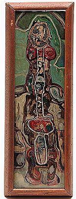 Figure. by Charles Seliger - Auction record, sale price, and art valuation. Compare with similar artists and explore comparable artworks.