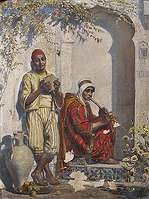 Middle Eastern Street Musicians