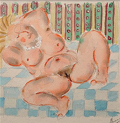 Study of a Naked Woman Reclining
