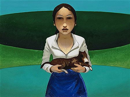 Untitled (Woman with Dog). 2004
