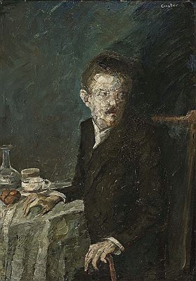 Man at the Table by Oskar Coester - Auction record, sale price, and art valuation. Compare with similar artists and explore comparable artworks.
