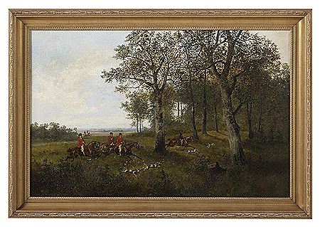 "The Fox Hunt" by Louise Eugenie Steffens - Auction record, sale price, and art valuation. Compare with similar artists and explore comparable artworks.