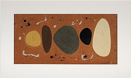 "Composicion a Fondo Naranje", 1961