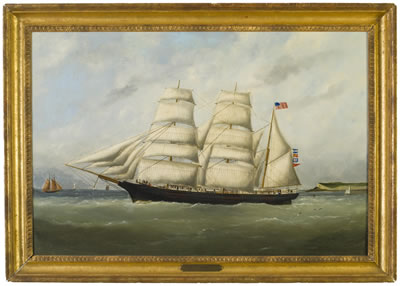 AMERICAN BARK NEAR LE HAVRE