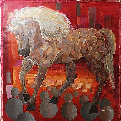 Sample artwork by David Acosta (21st century), known for painting - View similar artists and auction records