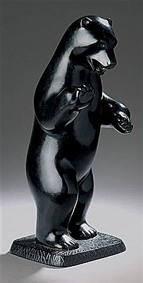 Sample artwork by David Mesly (1918 - 2004), known for naturalistic bronze sculptures made by direct carving - View similar artists and auction records