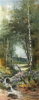 Ruisseau en forêt