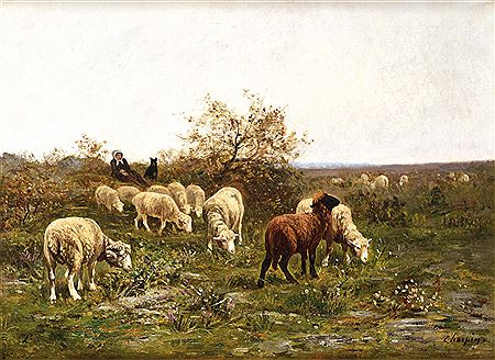 Troupeau à Barbizon