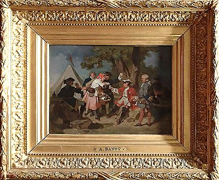 Le repos des soldats by Adolphe Jean-Baptiste Bayot - Auction record, sale price, and art valuation. Compare with similar artists and explore comparable artworks.