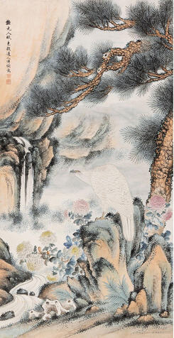 Sample artwork by Pu Xian (1901 - 1966), known for painting - View similar artists and auction records