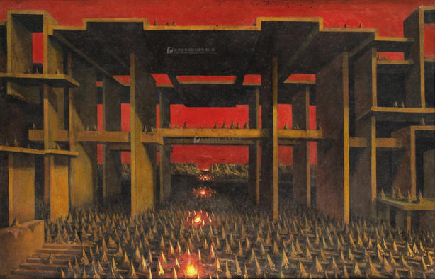 Sample artwork by Xiaodong Cao (Born 1961), known for painting - View similar artists and auction records