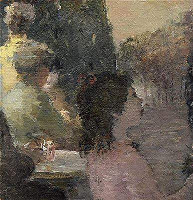 "Petite Fille dans la Rue."