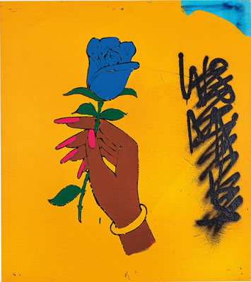 Sample artwork by Awol Erizku (Born 1989), known for photography, installations, painting, sculpture, filmmaking - View similar artists and auction records