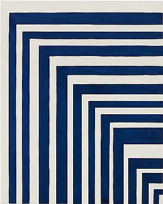 Blue and White Painting