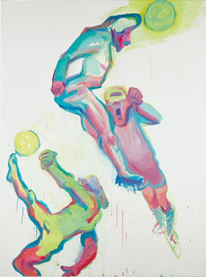 Competition III by Maria Lassnig - Auction record, sale price, and art valuation. Compare with similar artists and explore comparable artworks.