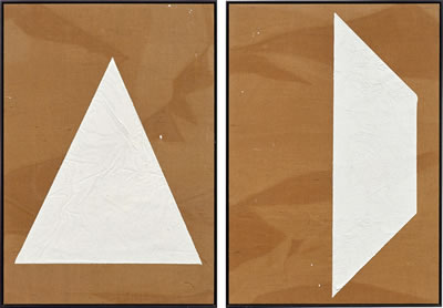 (i) To Be Titled (Additive Painting #8); (ii) To Be Titled (Additive Painting #9)