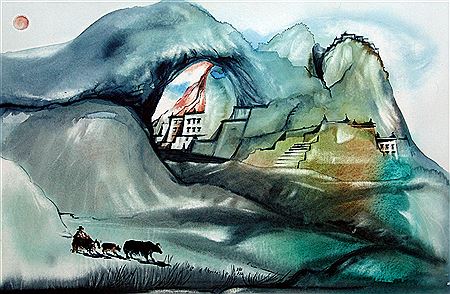 Contadina con yak by Roberto Moschini - Auction record, sale price, and art valuation. Compare with similar artists and explore comparable artworks.