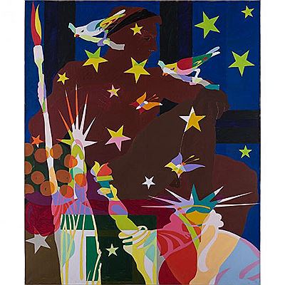 Camouflage Michel Ange, "Sixtine chapel" V, 1963 by Alain Jacquet - Auction record, sale price, and art valuation. Compare with similar artists and explore comparable artworks.