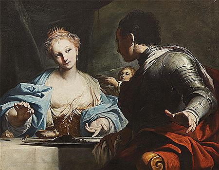 IL BANCHETTO DI ANTONIO E CLEOPATRA