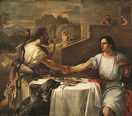 ESAU 'SELLS birthright to Jacob by Giuseppe Bezzuoli - Auction record, sale price, and art valuation. Compare with similar artists and explore comparable artworks.