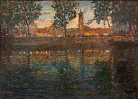 RIPA TICINESE by Guido Cinotti - Auction record, sale price, and art valuation. Compare with similar artists and explore comparable artworks.