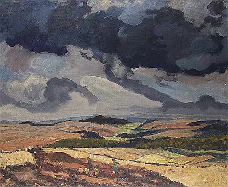 Eifel landscape by Peter Kreuzberg - Auction record, sale price, and art valuation. Compare with similar artists and explore comparable artworks.