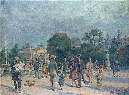 Arc de Triomphe du Carrousel by Heinz Kroh - Auction record, sale price, and art valuation. Compare with similar artists and explore comparable artworks.