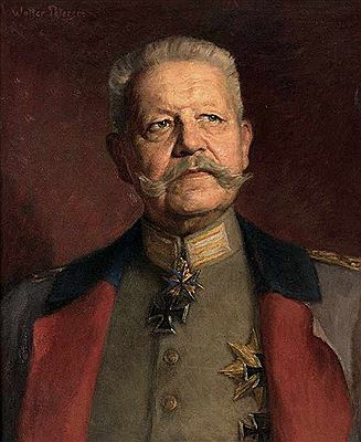 Portrait of Paul von Hindenburg by Walter Petersen - Auction record, sale price, and art valuation. Compare with similar artists and explore comparable artworks.